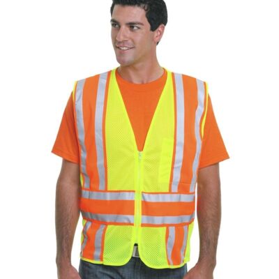 Unisex USA-Made ANSI Safety Mesh Vest Thumbnail