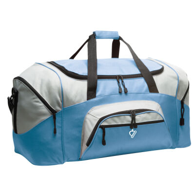 PalaSupply - Standard Colorblock Sport Duffel Thumbnail